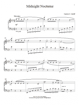 page one of Midnight Nocturne (Educational Piano)