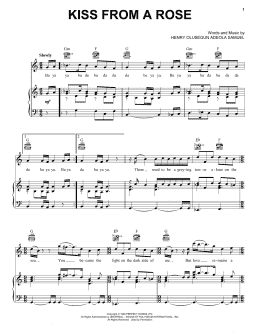 page one of Kiss From A Rose (Piano, Vocal & Guitar Chords (Right-Hand Melody))