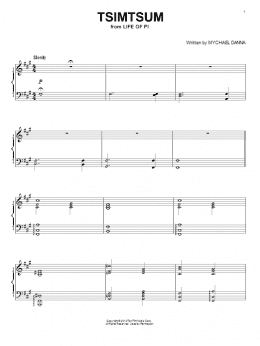 page one of Tsimtsum (Piano Solo)