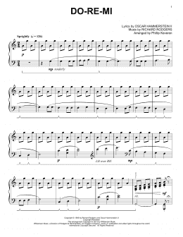 page one of Do-Re-Mi (from The Sound Of Music) (arr. Phillip Keveren) (Piano Solo)