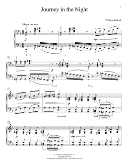 page one of Journey In The Night (Educational Piano)