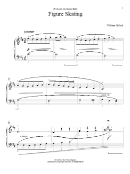 page one of Figure Skating (Educational Piano)