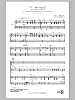 page one of Christmas Joy! (A Soulful Celebration) (SATB Choir)