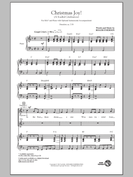 page one of Christmas Joy! (A Soulful Celebration) (SSA Choir)