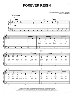 page one of Forever Reign (Easy Piano)