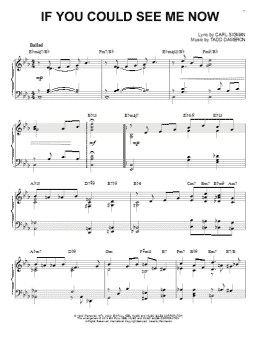 page one of If You Could See Me Now [Jazz version] (arr. Brent Edstrom) (Piano Solo)