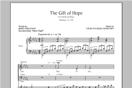 page one of The Gift Of Hope (SATB Choir)