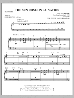 page one of The Sun Rose On Salvation (Percussion Solo)