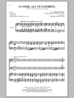 page one of Carols For Choir And Congregation (Collection) (SATB Choir)