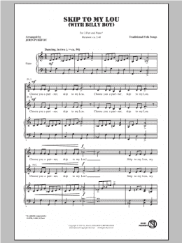 page one of Billy Boy (2-Part Choir)