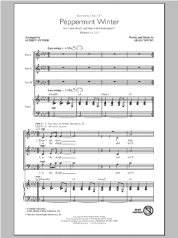 page one of Peppermint Winter (3-Part Mixed Choir)