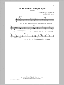 page one of A German Renaissance Christmas (Choral Collection) (SATB Choir)