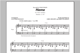 page one of Home (arr. Alan Billingsley) (2-Part Choir)