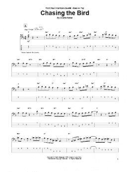 page one of Chasing The Bird (Bass Guitar Tab)