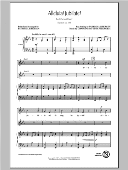 page one of Alleluia! Jubilate! (2-Part Choir)