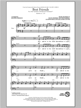 page one of Best Friends (from Madagascar 2: Escape 2 Africa) (2-Part Choir)