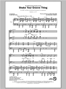 page one of Shake Your Groove Thing (SATB Choir)