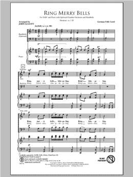 page one of Ring Merry Bells (SAB Choir)