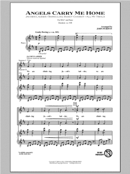 page one of Angels Carry Me Home (Medley) (SSA Choir)