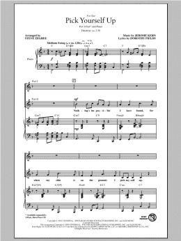 page one of Pick Yourself Up (2-Part Choir)