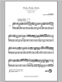 page one of Holy, Holy, Holy (SATB Choir)