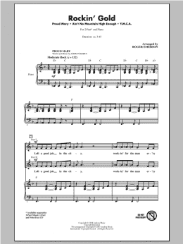 page one of Rockin' Gold (Medley) (2-Part Choir)