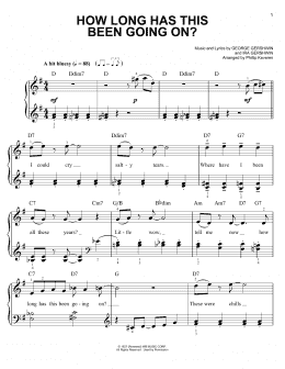 page one of How Long Has This Been Going On? (arr. Phillip Keveren) (Easy Piano)