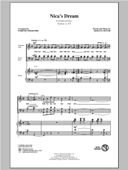 page one of Nica's Dream (SATB Choir)