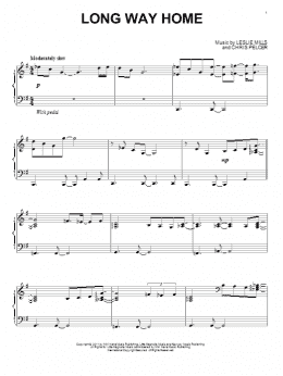 page one of Long Way Home (Piano Solo)