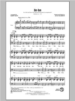 page one of Bim-Bom (SAB Choir)
