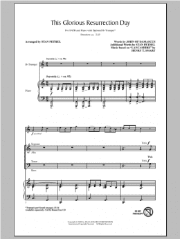page one of This Glorious Resurrection Day (SATB Choir)