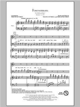 page one of Forevermore (arr. Phillip Keveren) (SATB Choir)