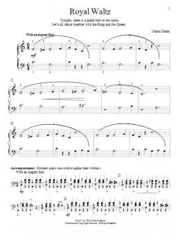 page one of Royal Waltz (Educational Piano)
