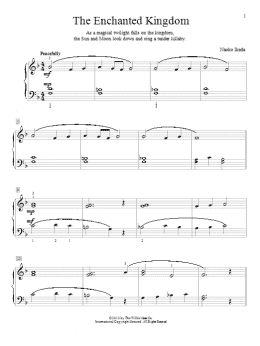 page one of The Enchanted Kingdom (Educational Piano)