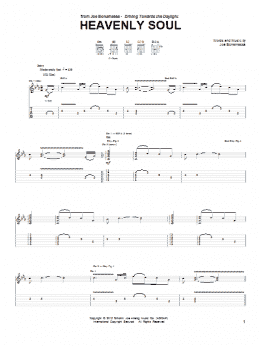 page one of Heavenly Soul (Guitar Tab)