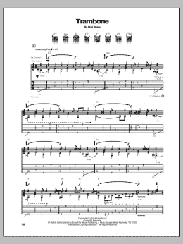 page one of Trambone (Guitar Tab)
