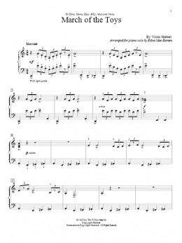 page one of March Of The Toys (Educational Piano)