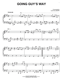 page one of Going Guy's Way (from The Croods) (Piano Solo)