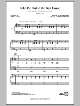 page one of Take Me Out To The Ball Game (SAB Choir)