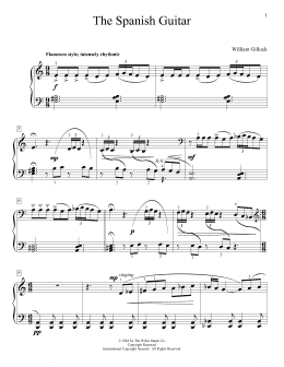 page one of The Spanish Guitar (Educational Piano)
