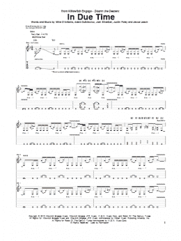 page one of In Due Time (Guitar Tab)