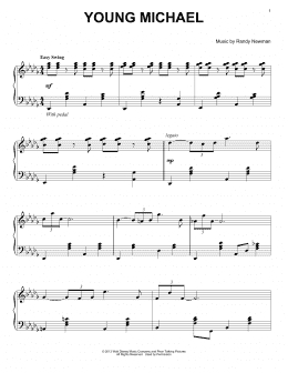 page one of Young Michael (Piano Solo)