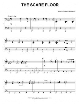 page one of The Scare Floor (Piano Solo)