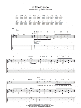 page one of In The Castle (Guitar Tab)
