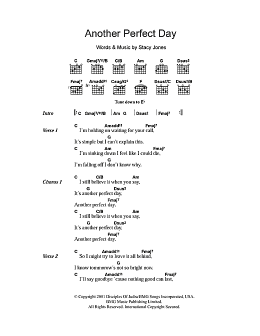 page one of Another Perfect Day (Guitar Chords/Lyrics)