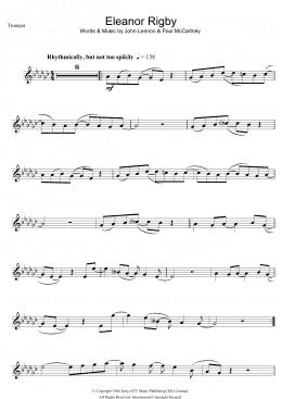page one of Eleanor Rigby (Trumpet Solo)