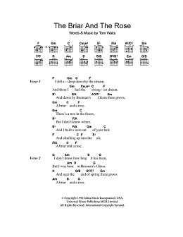 page one of The Briar And The Rose (Guitar Chords/Lyrics)