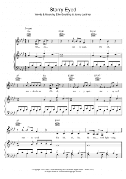 page one of Starry Eyed (Piano, Vocal & Guitar Chords)
