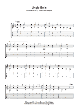page one of Jingle Bells (Guitar Tab)