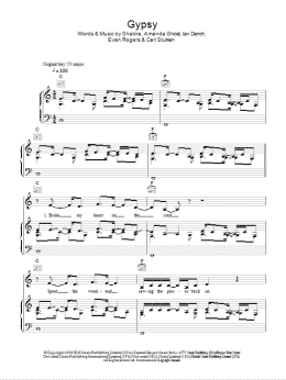 page one of Gypsy (Piano, Vocal & Guitar Chords)